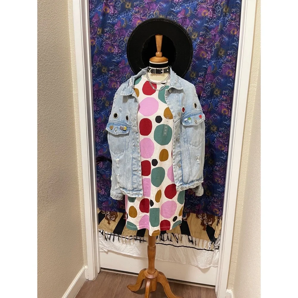 🌈 Lovely colorful polka dot dress - Picture 10 of 11